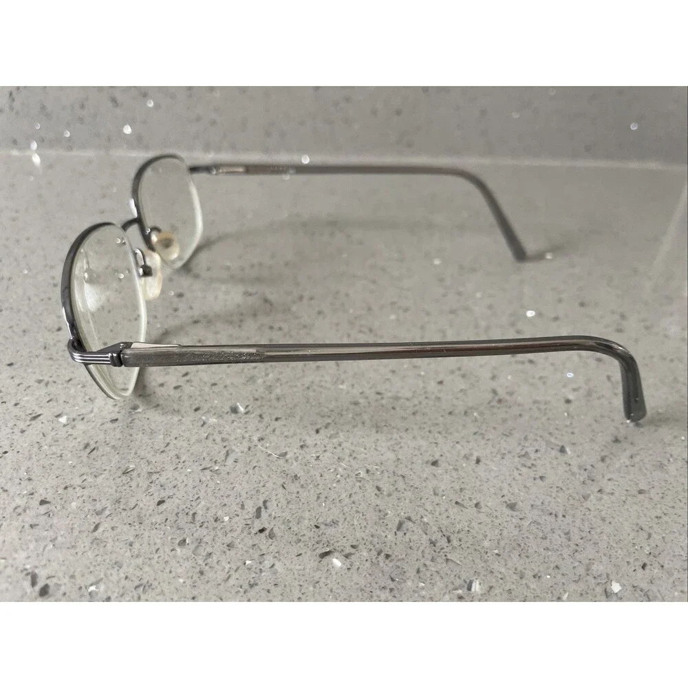 ViVA Eyeglasses Frames ONLY 211 GRY Grey 51-17-140 Half Rim